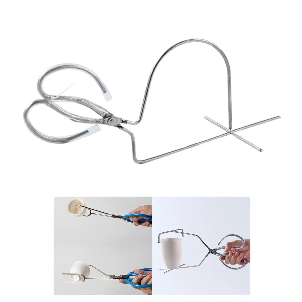Stainless Steel Glazing Tongs