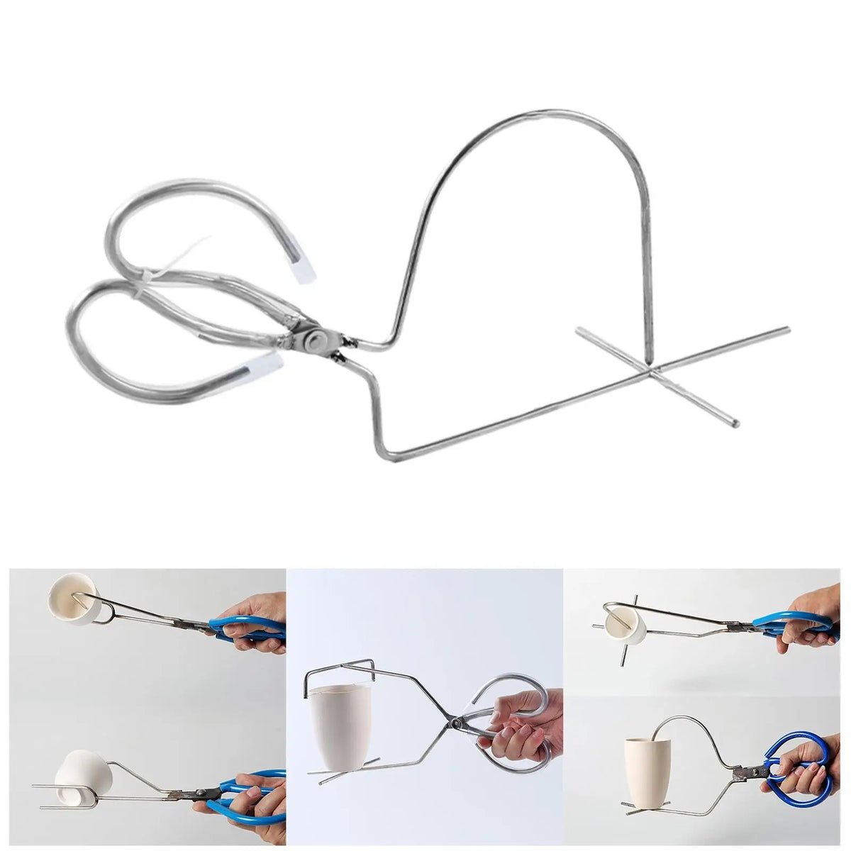 Stainless Steel Glazing Tongs