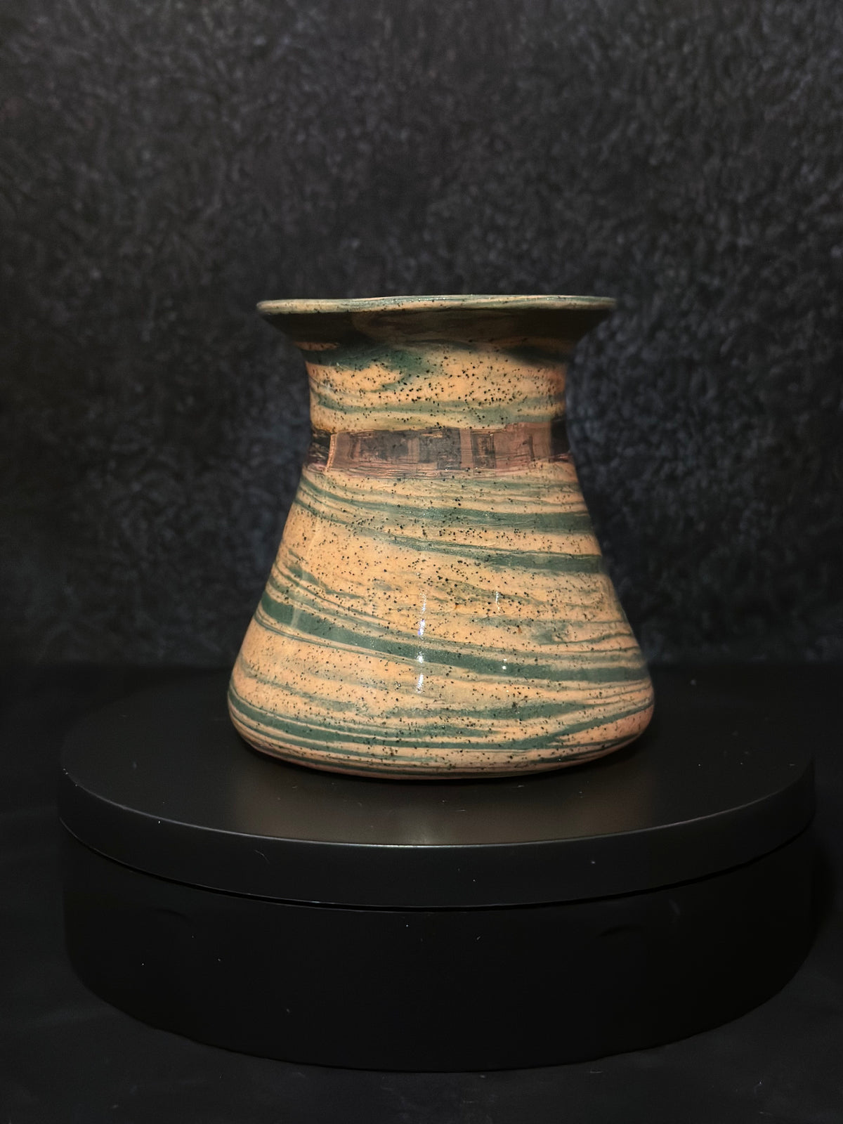 Marbled Porcelain Vase