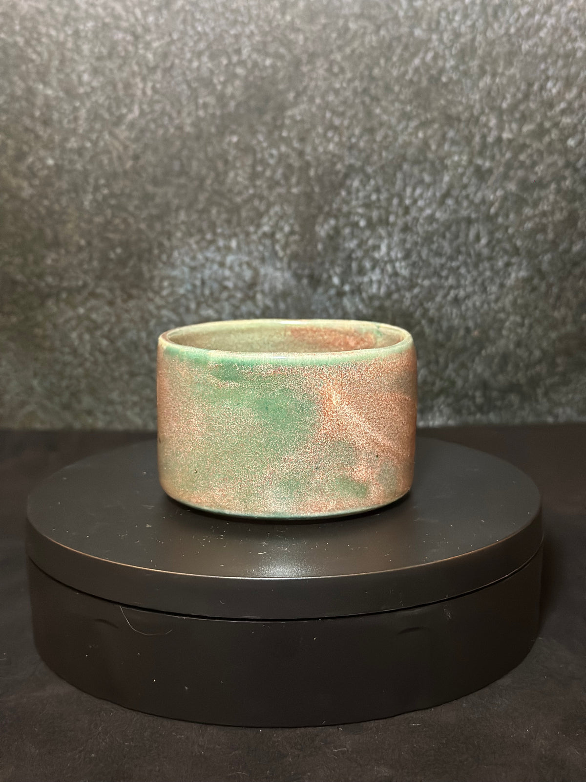 Rose Copper Ceramic Tea Cup